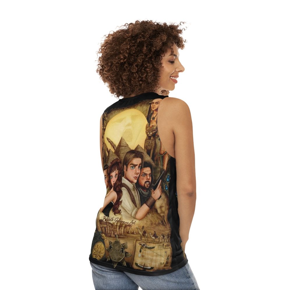 The Mummy Unisex Adventure Tank Top - women back