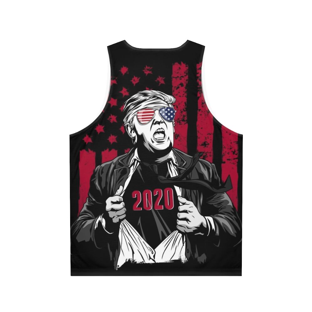 Superhero Trump 2020 Unisex Tank Top - Back