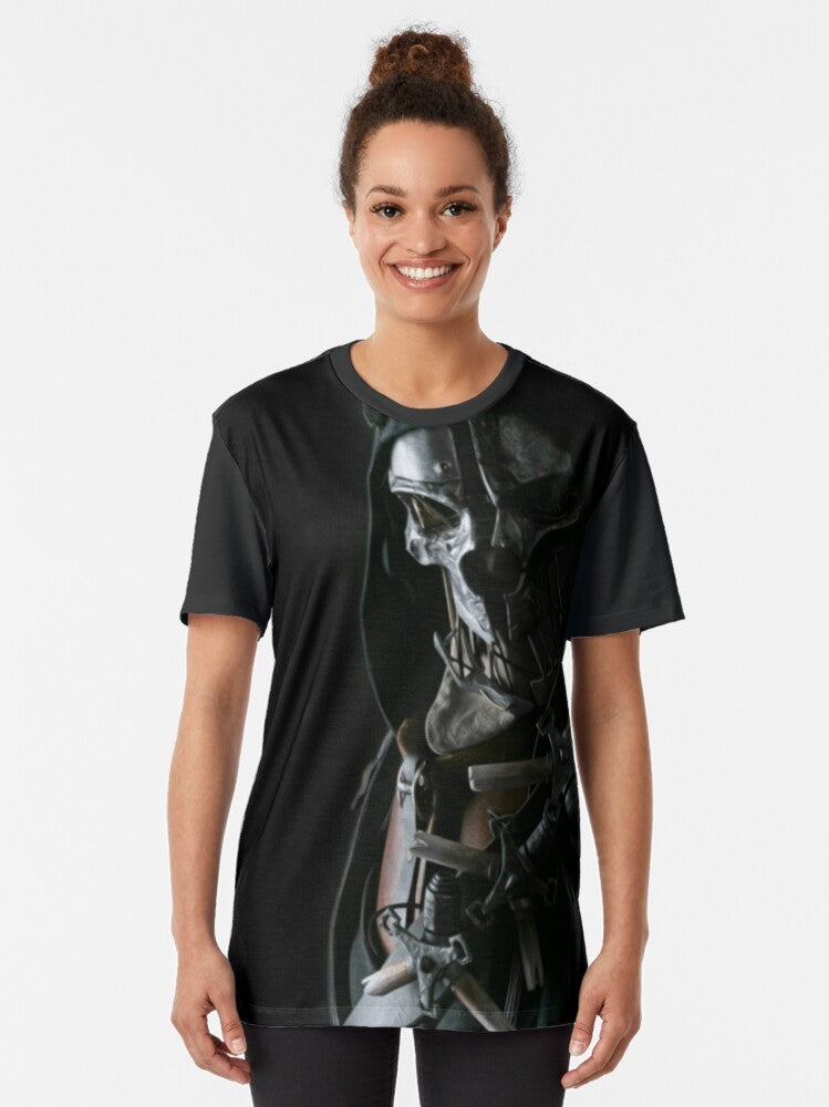 Dishonored 2 vector graphic t-shirt with high-quality design - Women