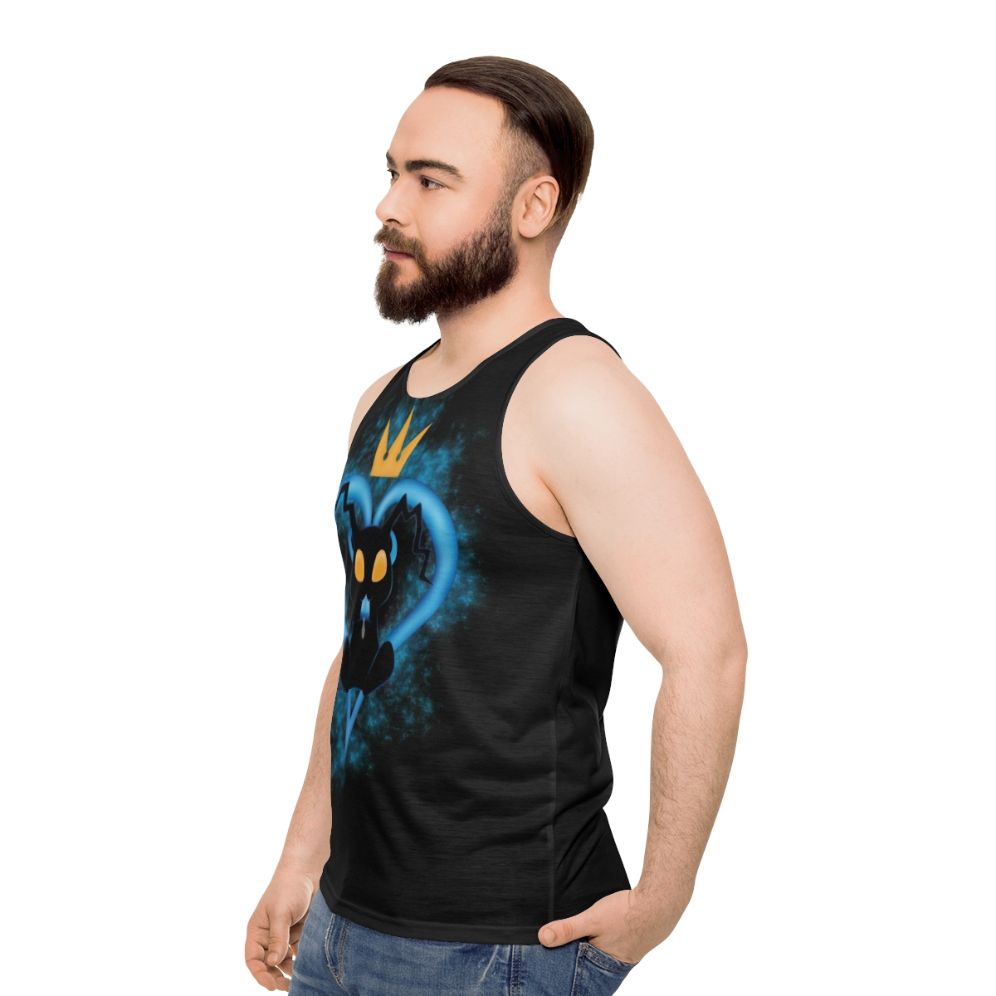 Kingdom Hearts Heartless Kawaii Unisex Ice Cream Tank Top - men side