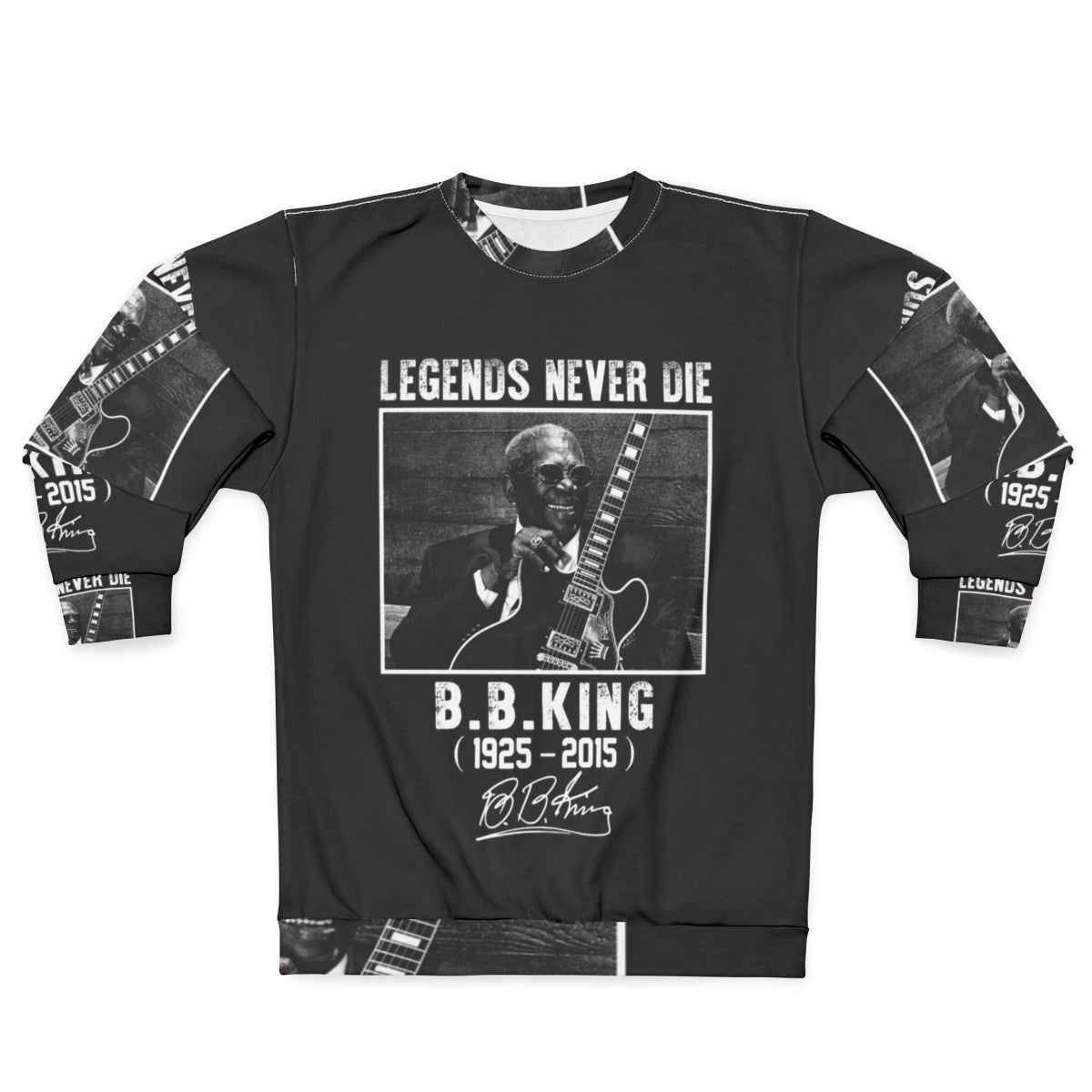 BB King "Legends Never Die" Sweatshirt