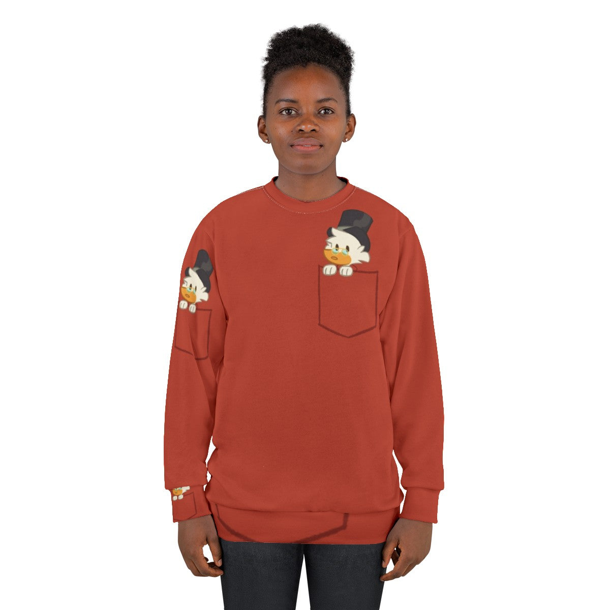 Scrooge McDuck Pocket Sweatshirt - women