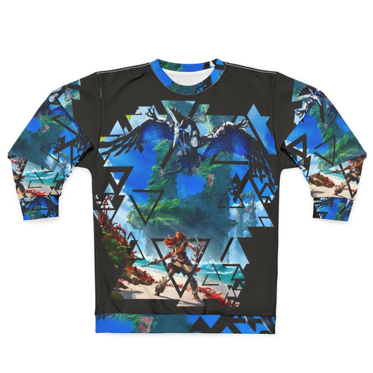 Horizon Forbidden West PlayStation 5 Sweatshirt featuring Aloy from the Guerrilla Games video game