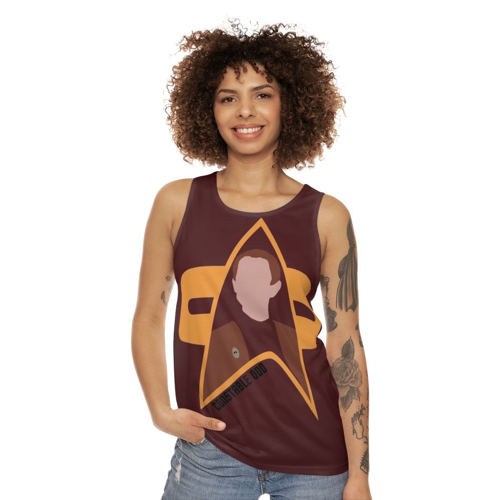 Constable Odo Star Trek DS9 Unisex Tank Top - women