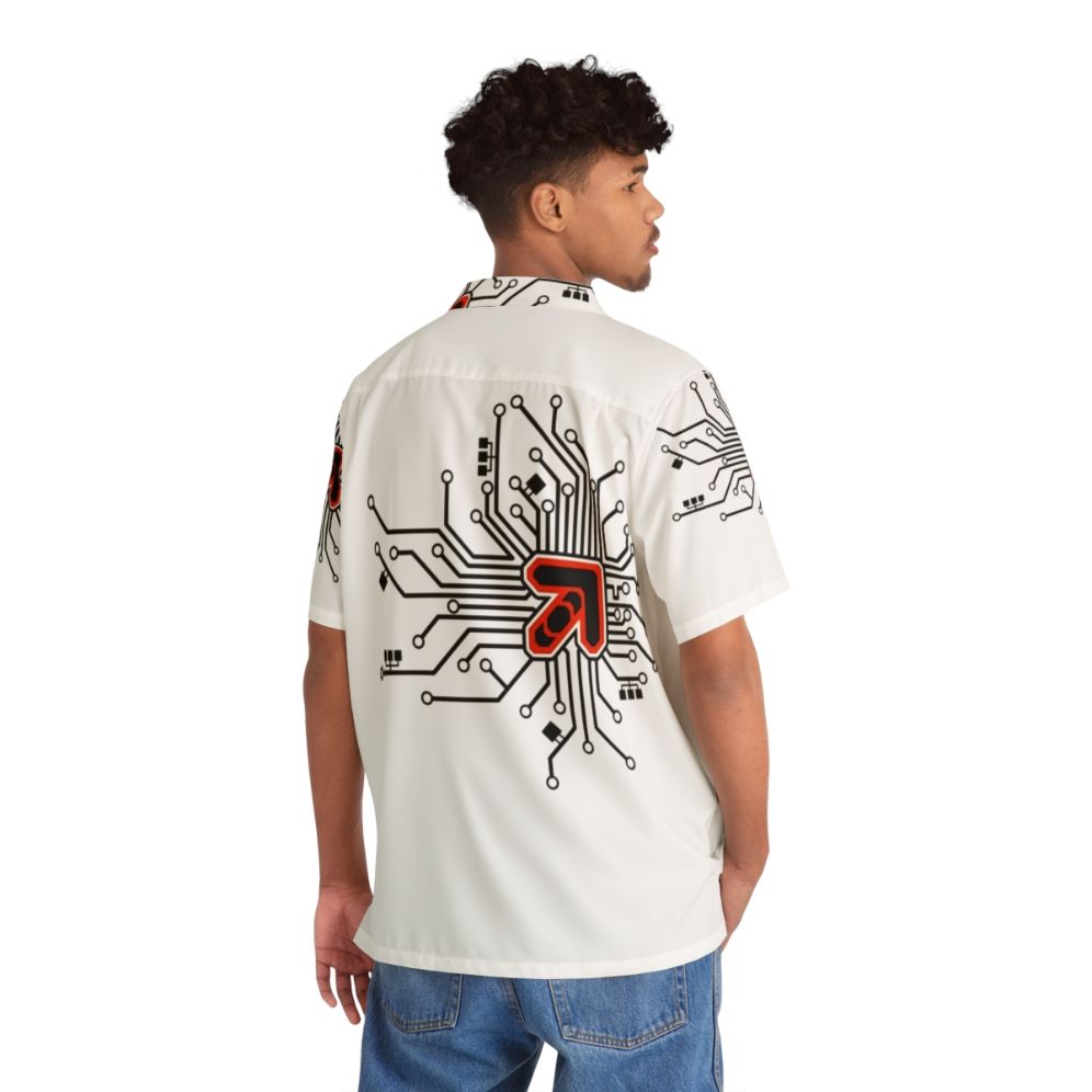 Gamer-Inspired Arrows Hawaiian Shirt - People Back