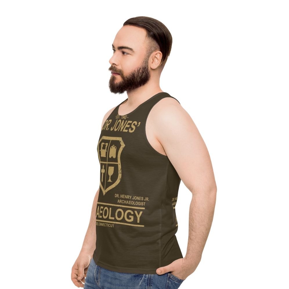 Indiana Jones Archaeology Unisex Tank Top - men side