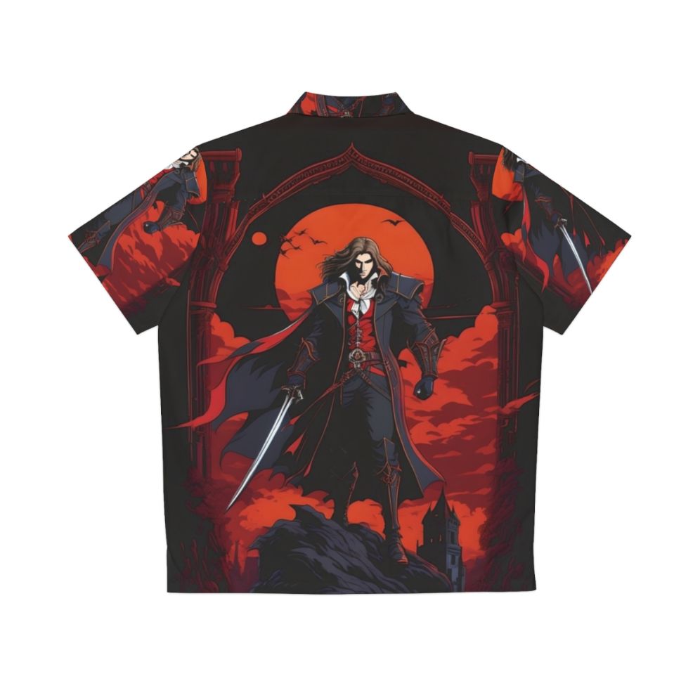 Castlevania Dracula Epic Design Hawaiian Shirt - Back