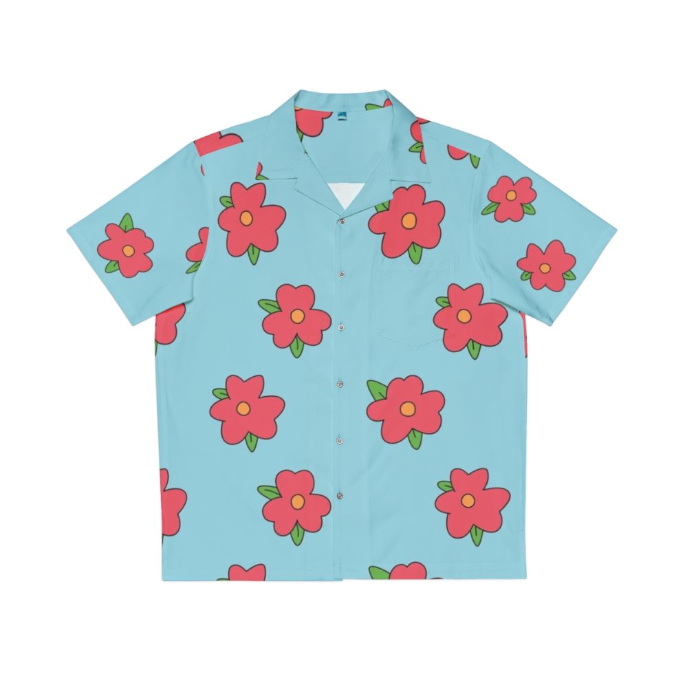 Kingsize Homer Hawaiian Tropical Flower Shirt