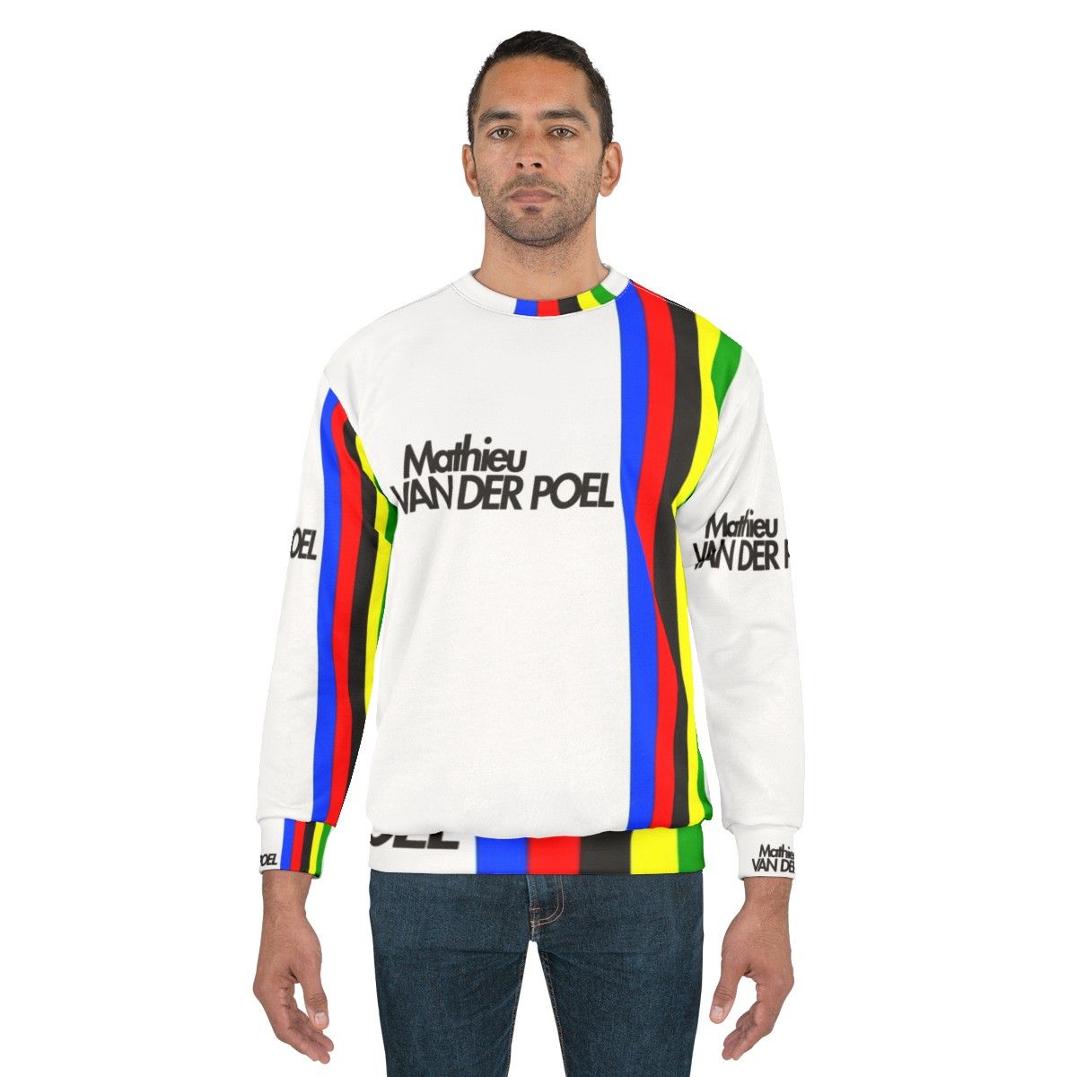 Mathieu Van Der Poel Cycling World Champs Sweatshirt - men