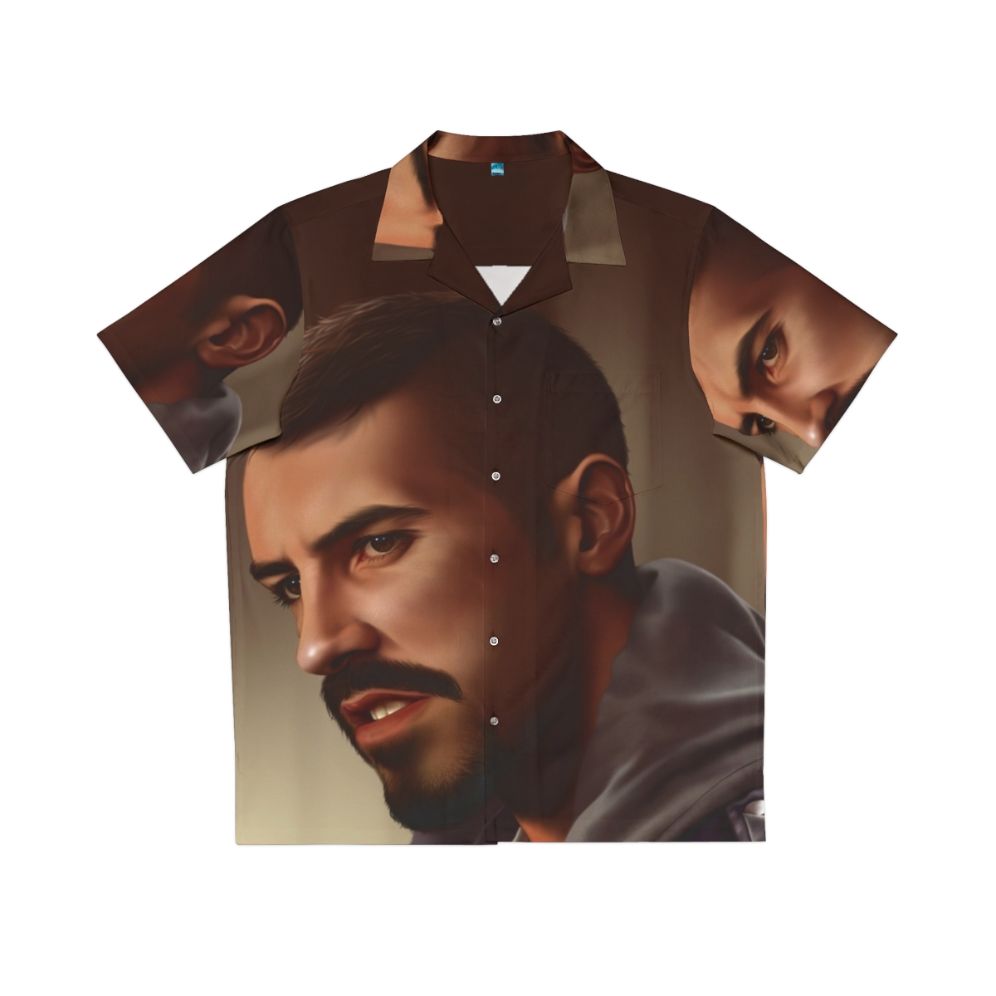 Yuri Boyka Portrait Hawaiian Shirt