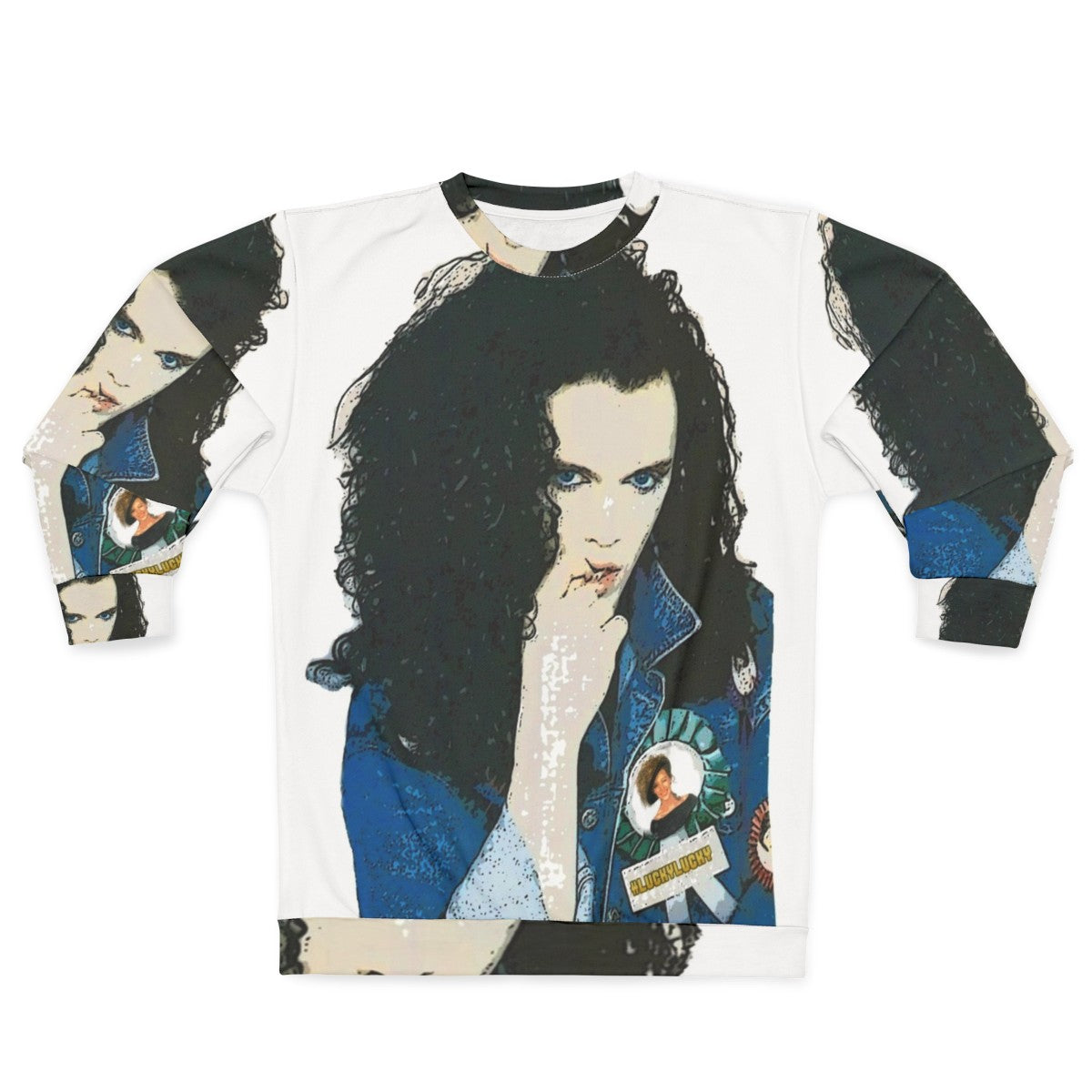 Pete Burns Shiny Star Sweatshirt