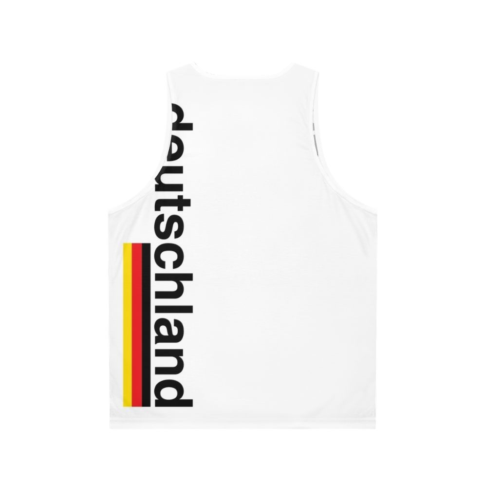 Deutschland unisex pride soccer/futball tank top - Back