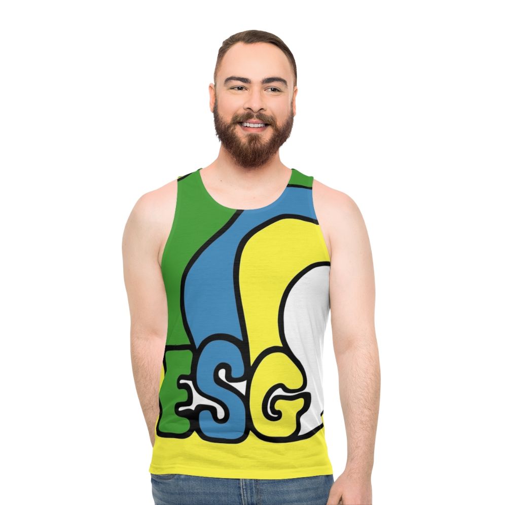 Esg post punk unisex tank top - men