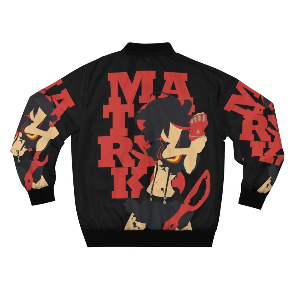 Matoi Ryuko Kill La Kill Minimalist Bomber Jacket - Back