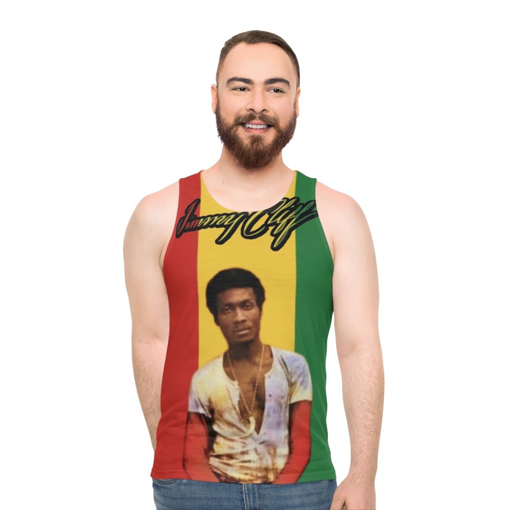 Jimmy Cliff Unisex Reggae Tank Top - men