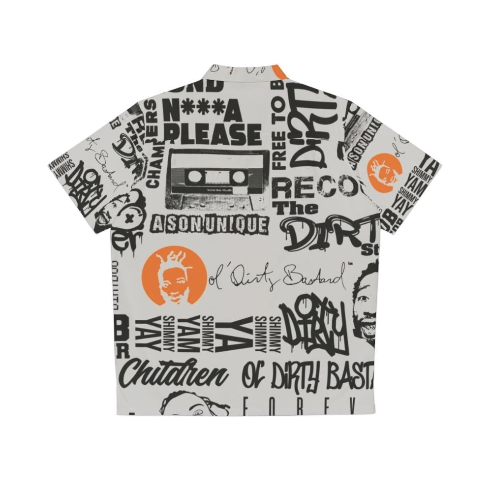 ODB Word Cloud Quotes Hawaiian Shirt - Back