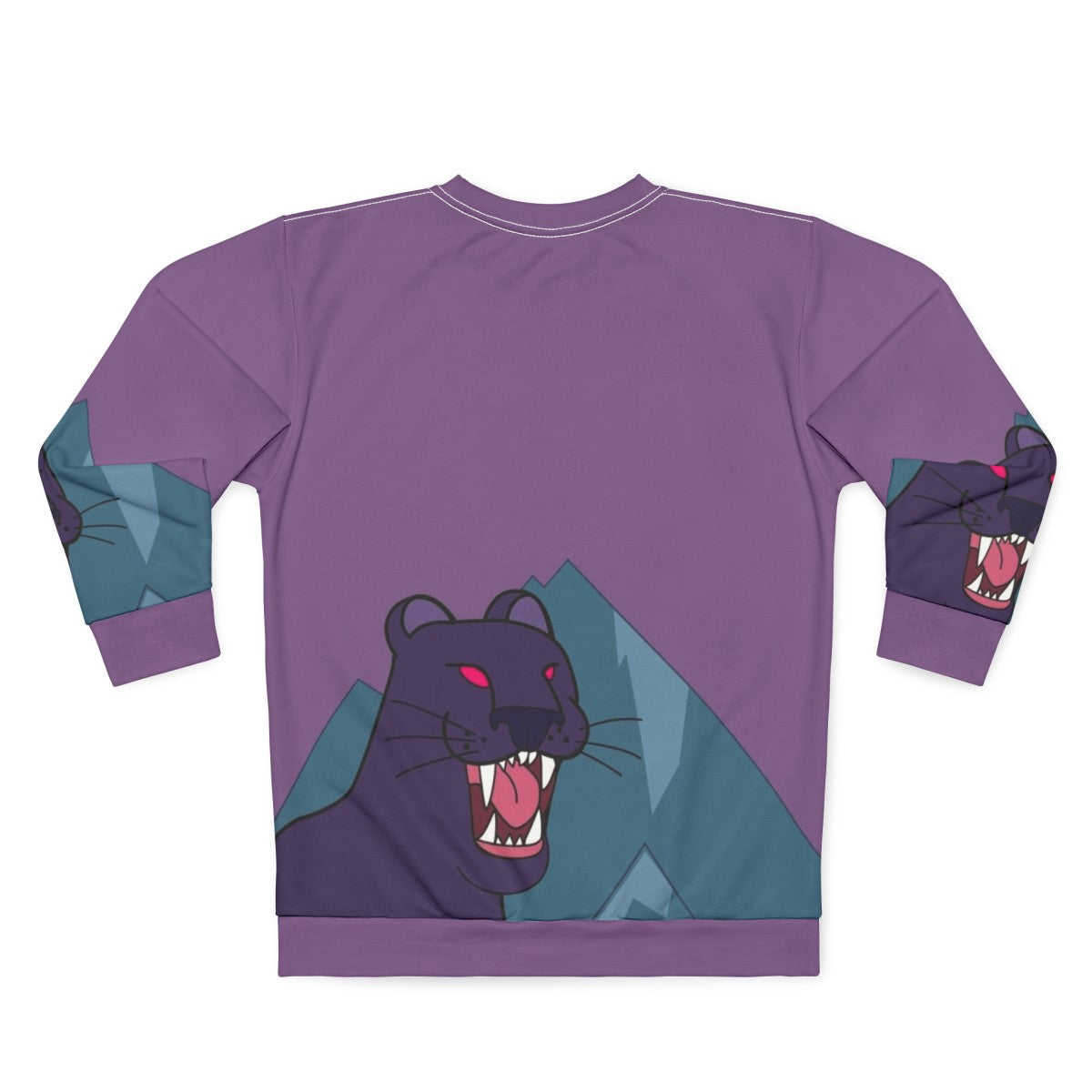 Panther Dark Violet Gravity Falls Sweatshirt - Back