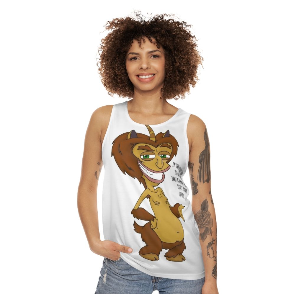 Unisex "You Know What You Have To Do Maury" Big Mouth Netflix Cartoon Tank Top - women