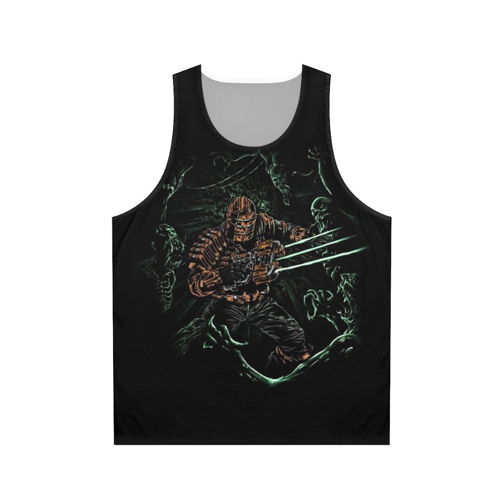 Unisex Necro Nightmare Horror Gaming Tank Top