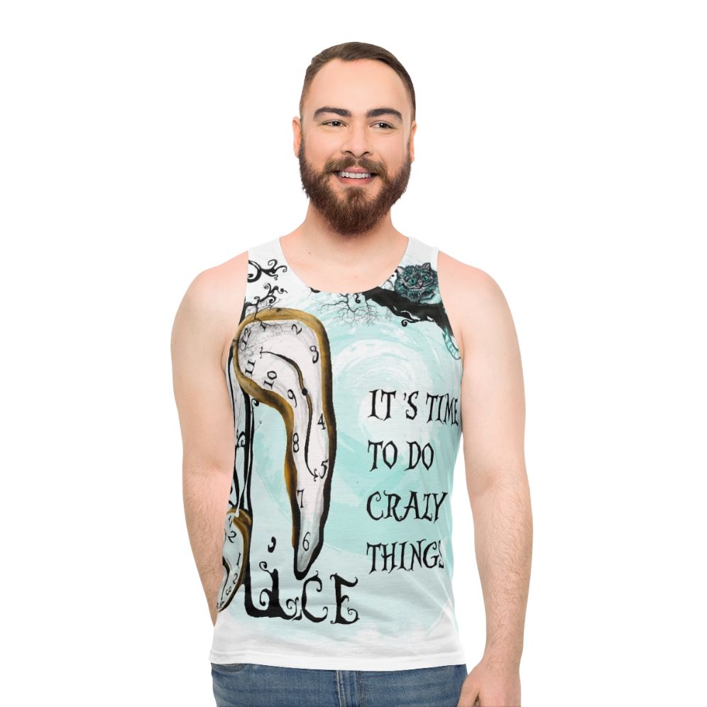 Cheshire Cat Unisex Tank Top - men