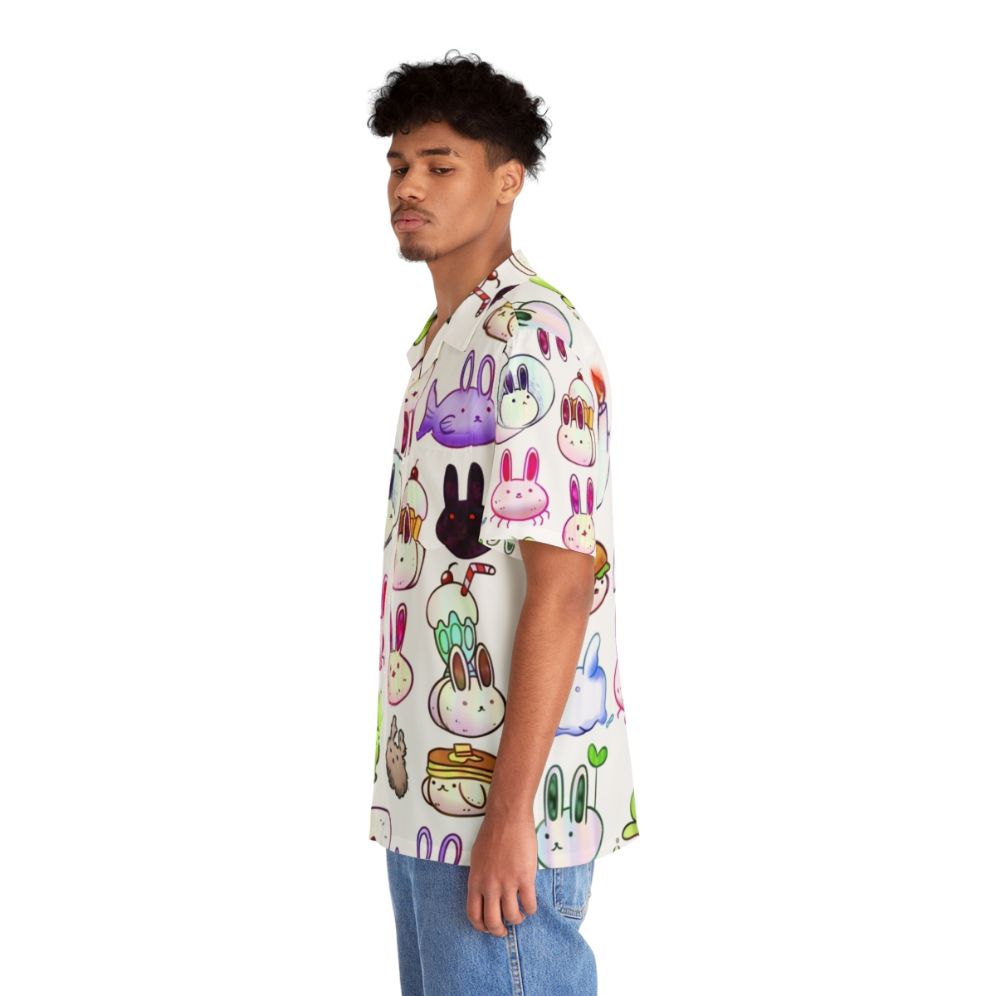 Omori Bunnies Anime Hawaiian Shirt - People Left