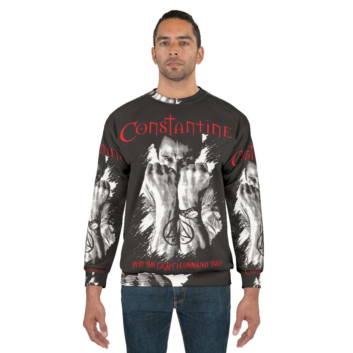 J Constantine Horror Comic Sweatshirt - men