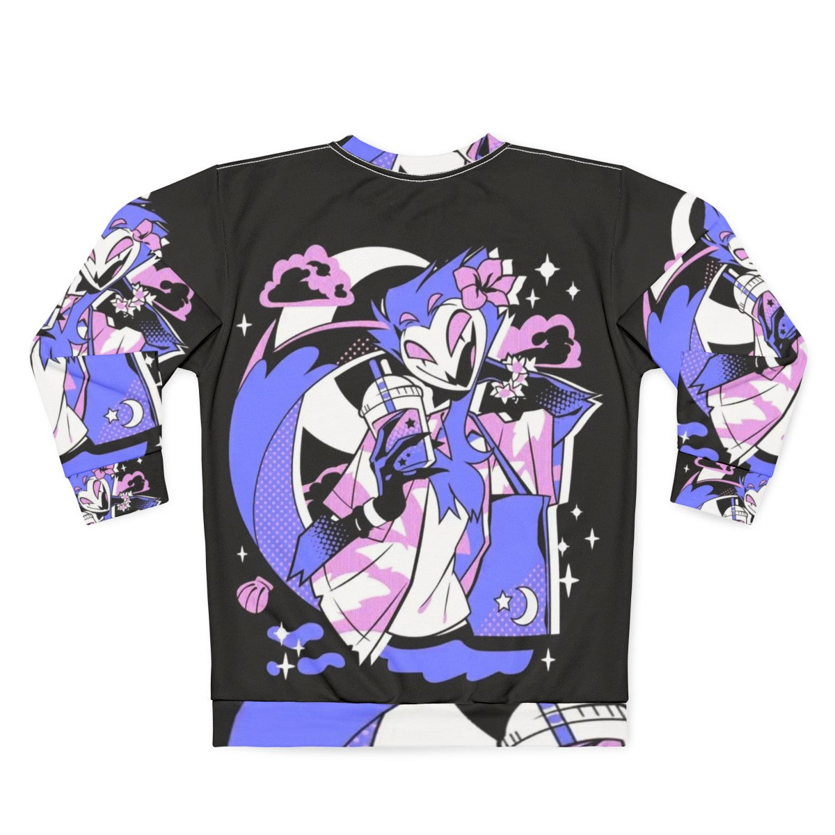 Helluva Boss Stolas Anime Inspired Sweatshirt - Back