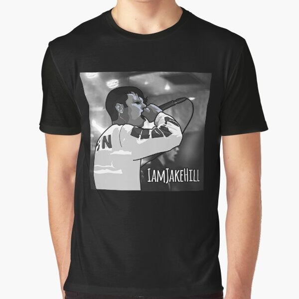 "I Am Jake Hill" graphic t-shirt featuring the rapper Jake Hill