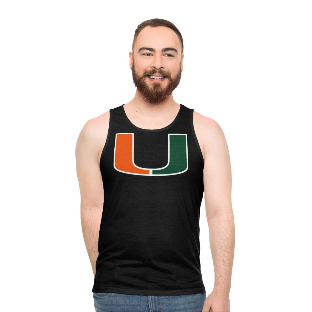 Miami Hurricanes Unisex Sports Tank Top - men