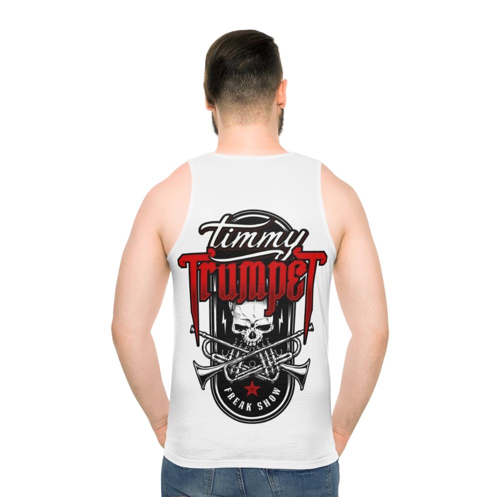 Timmy Trumpet Unisex Tank Top - men back