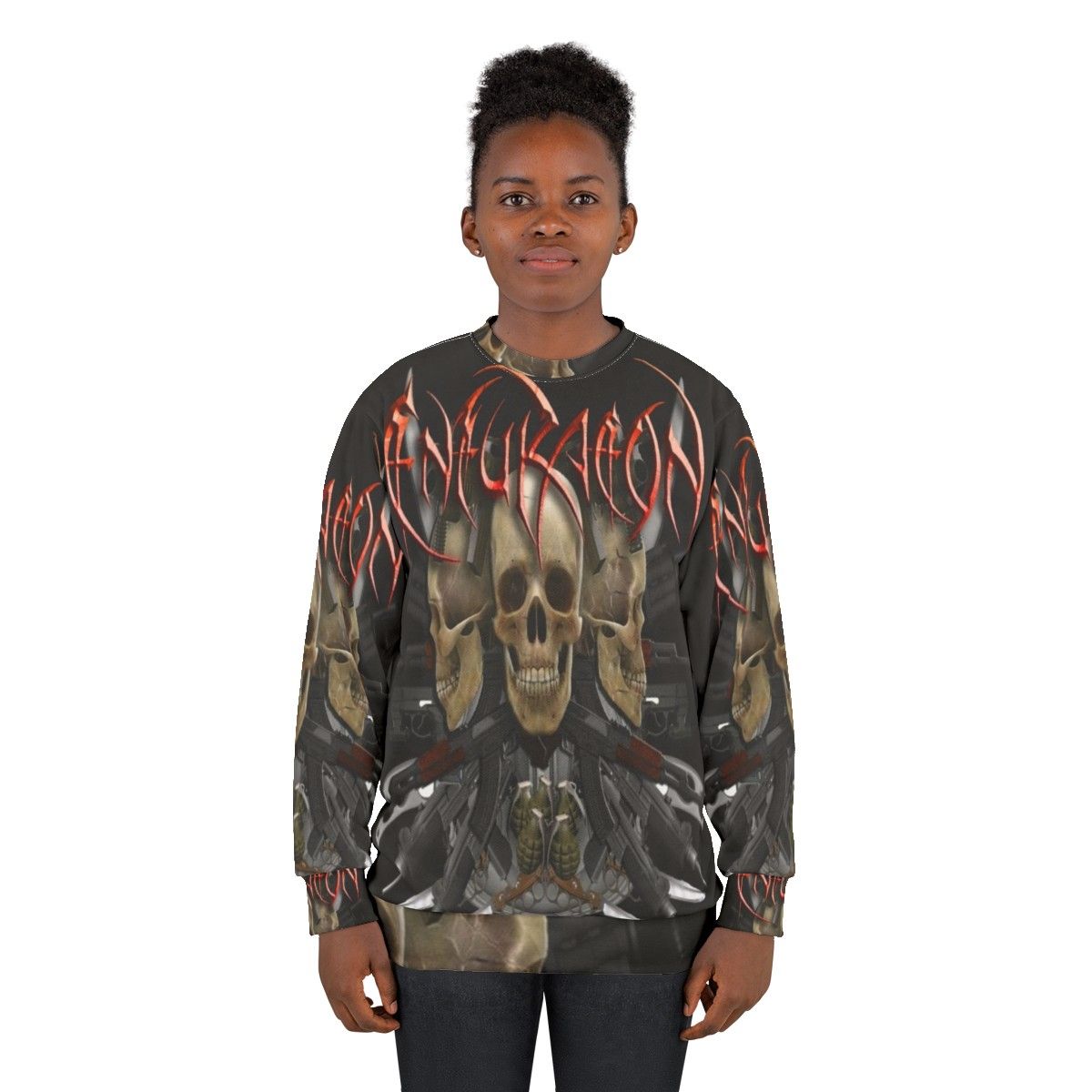 Enfuraeon Band Art Metalcore Sweatshirt - women