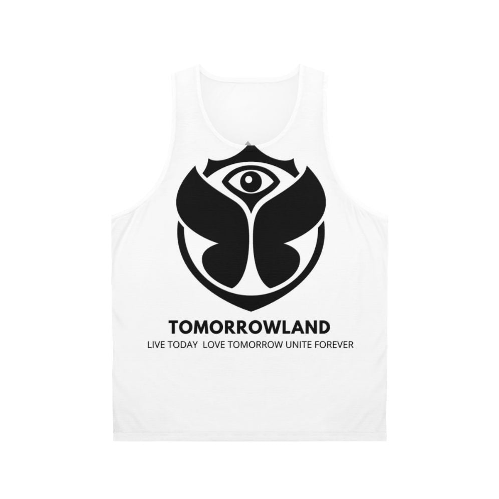 Tomorrowland Unisex Tank Top with EDM Festival Design