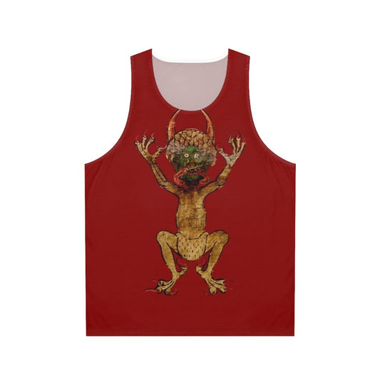 Codex Gigas Devil's Bible Unisex Tank Top