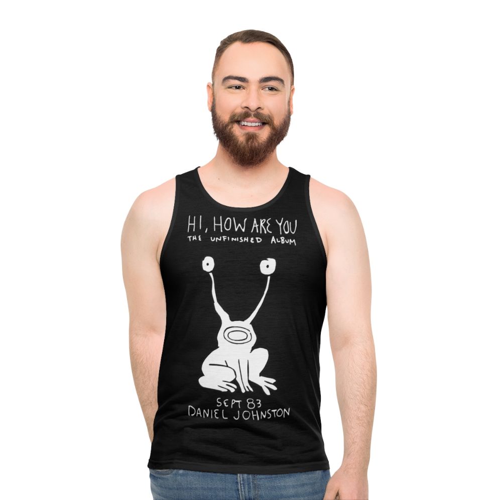 Hi How Are You Daniel Johnston Unisex Tank Top - men