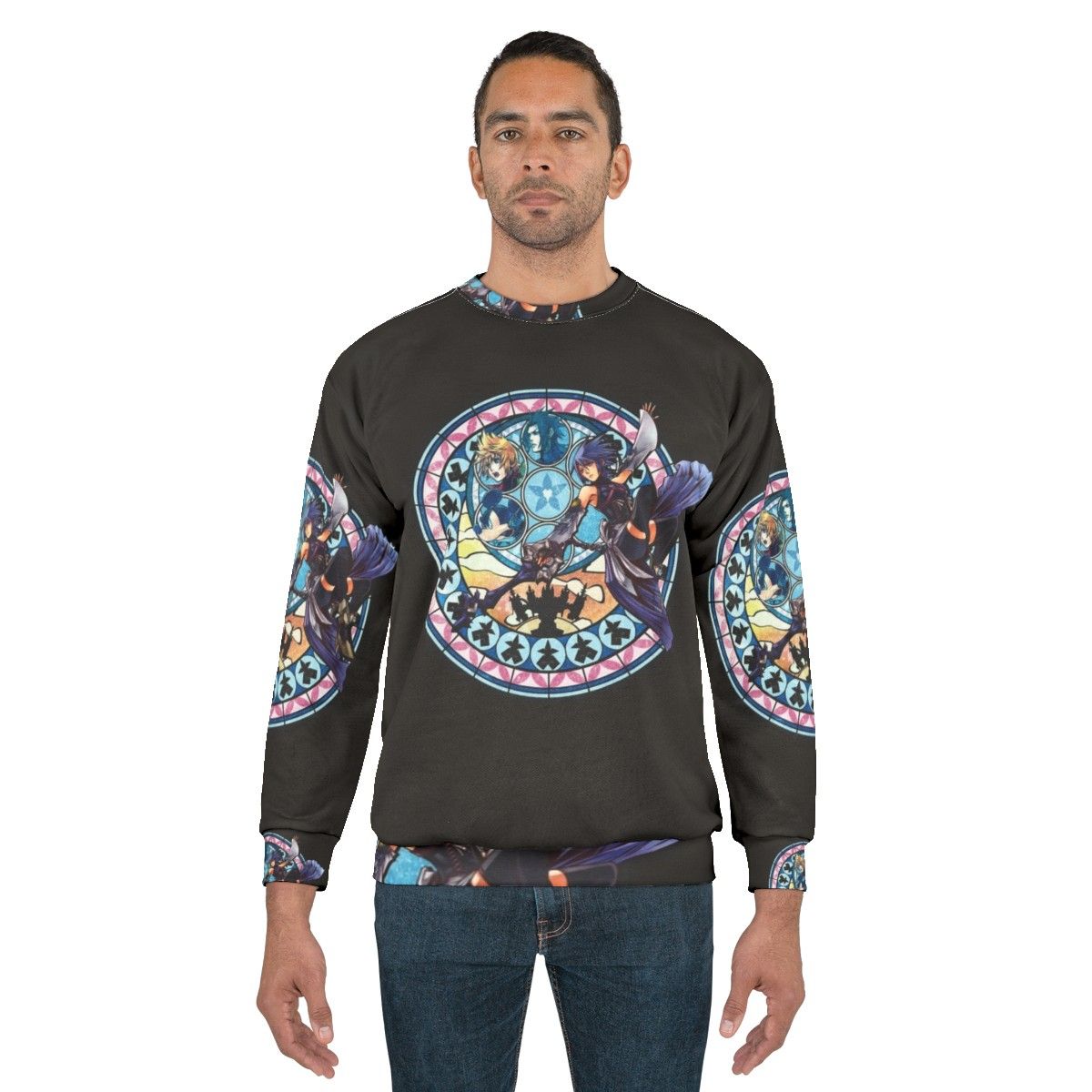 Aqua Kingdom Hearts Sweatshirt - men