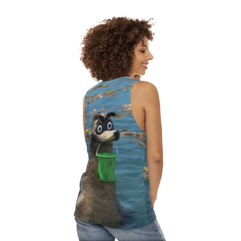 Finding Dory and Nemo Unisex Tank Top - women back