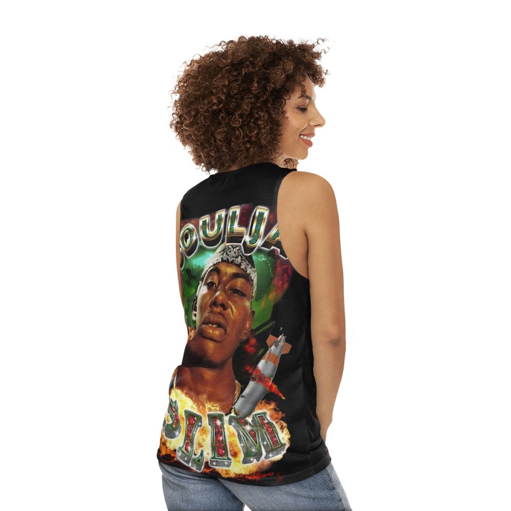 Soulja Slim 90s Unisex Tank Top - women back