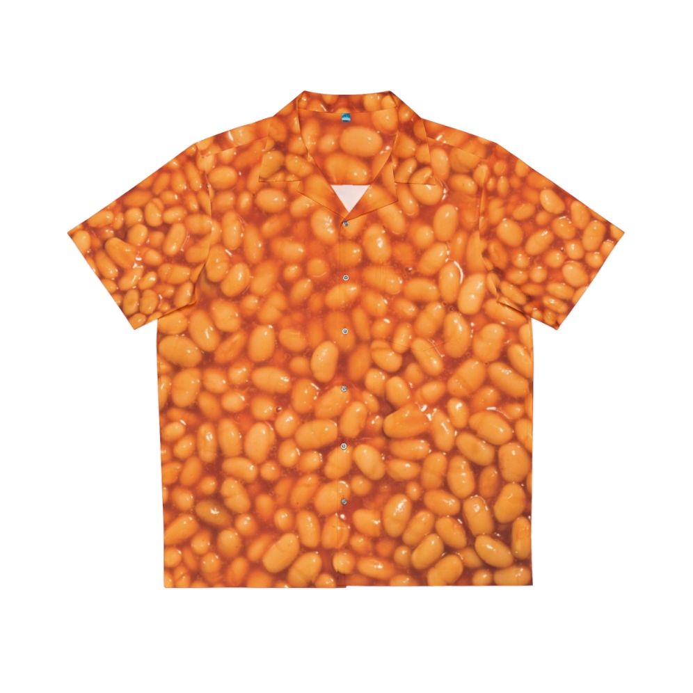 Beans and Beans' Hawaiian Shirt with Baked Beans Graphic