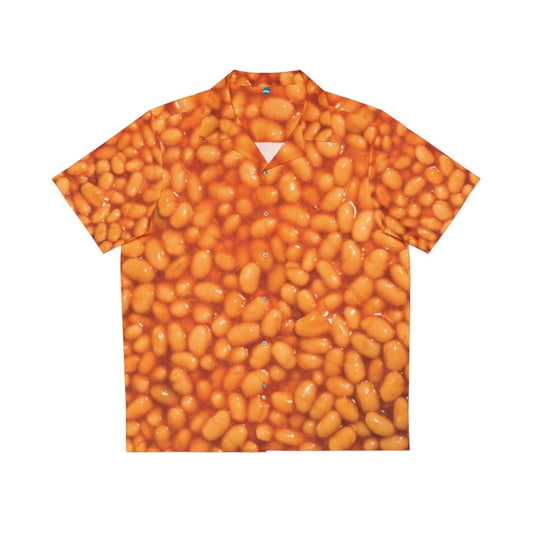 Beans and Beans' Hawaiian Shirt with Baked Beans Graphic