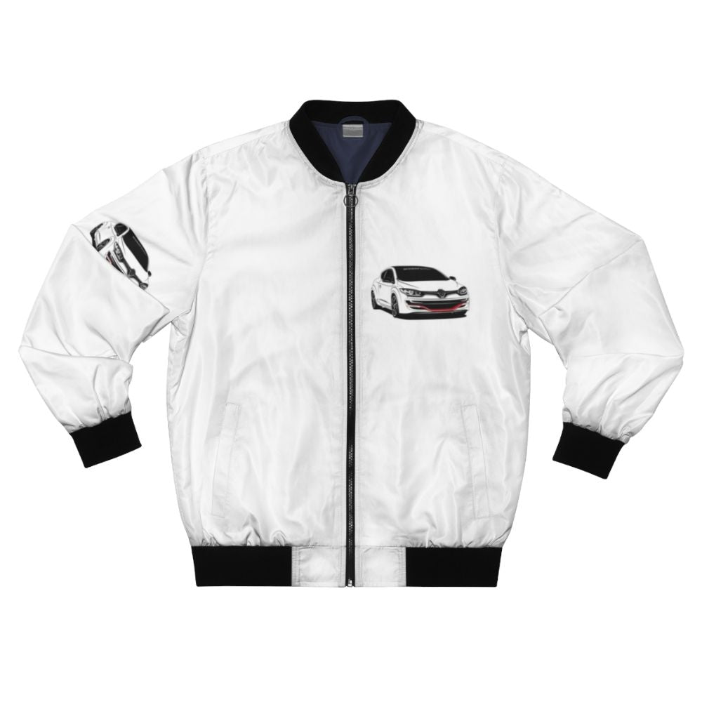 Megane 3 RS Bomber Jacket with Automotive-Inspired Design