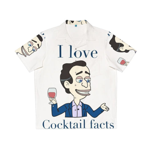 Big Mouth Cocktail Facts Hawaiian Shirt