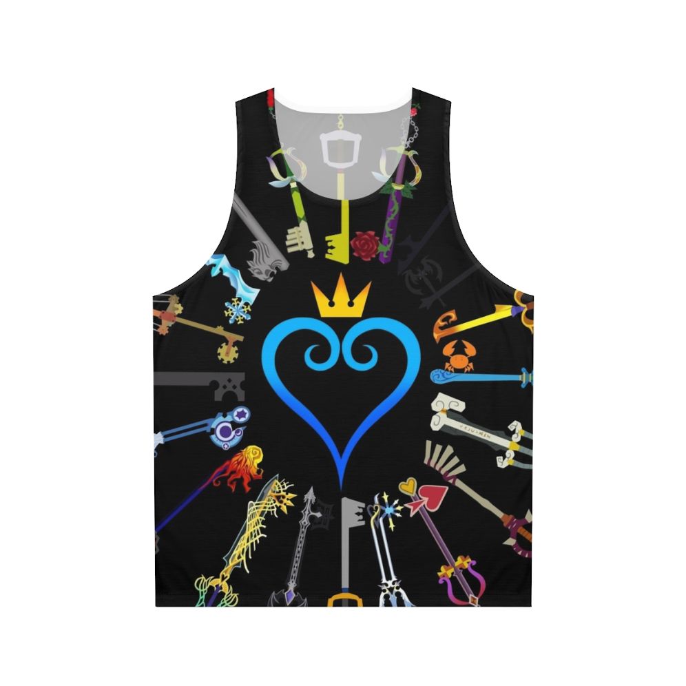 Kingdom Hearts Keyblade Unisex Tank Top