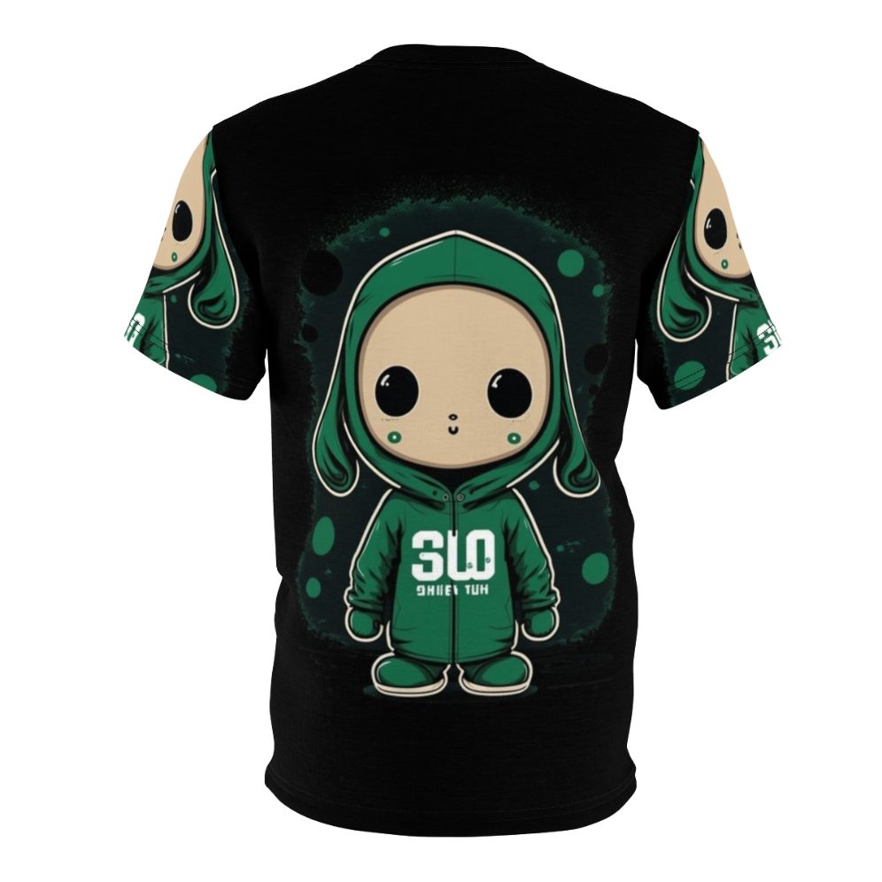 Kang Sae Byeok Player 67 inspired all-over-print t-shirt for Squid Game fans - Back