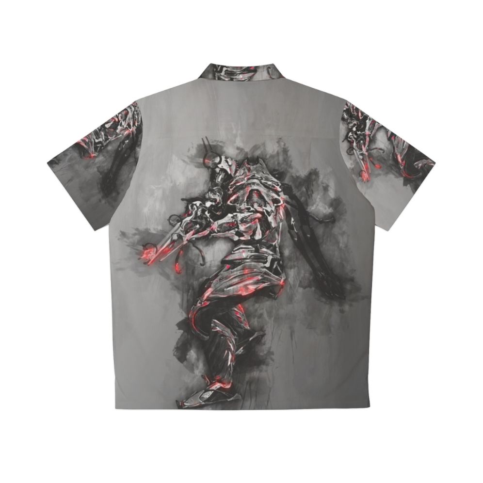 Warframe Ash Ashes Hawaiian Shirt - Back