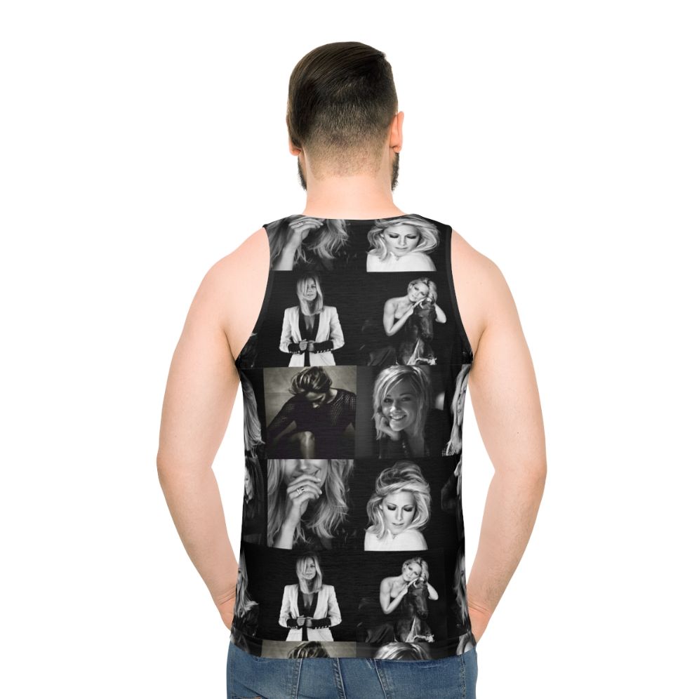 Helene Fischer German Pop Music Unisex Vintage Aesthetic Tank Top - men back