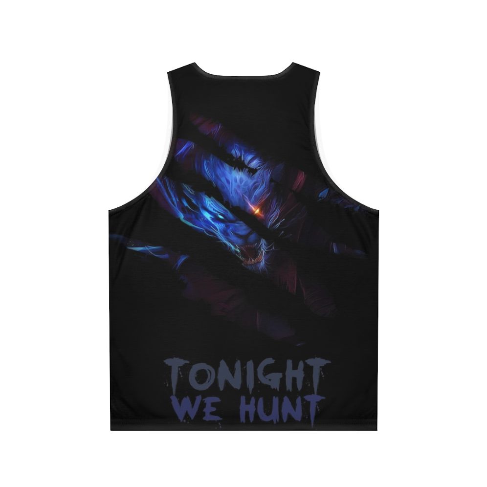 Rengar Unisex Tank Top - League of Legends Inspired Kawarel Design - Back