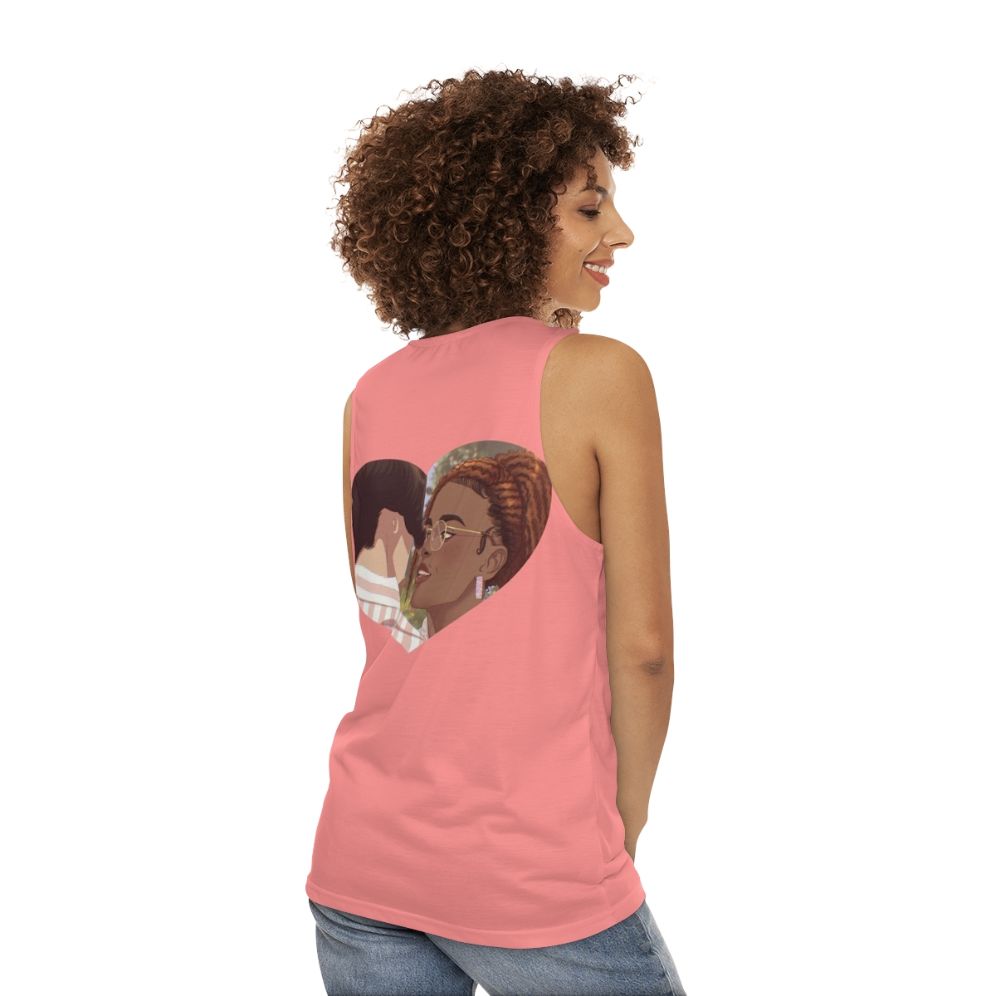 Heartstopper Unisex Tank Top - women back