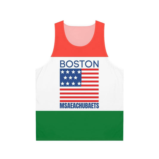 Vintage Boston Msaeachubaets Tank Top