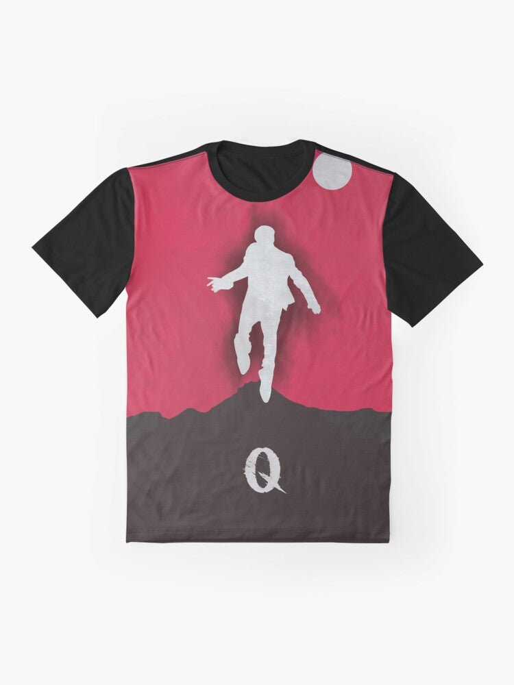 Queens of the Stone Age "I Appear Missing" Graphic T-Shirt for Tall Men - Flat lay