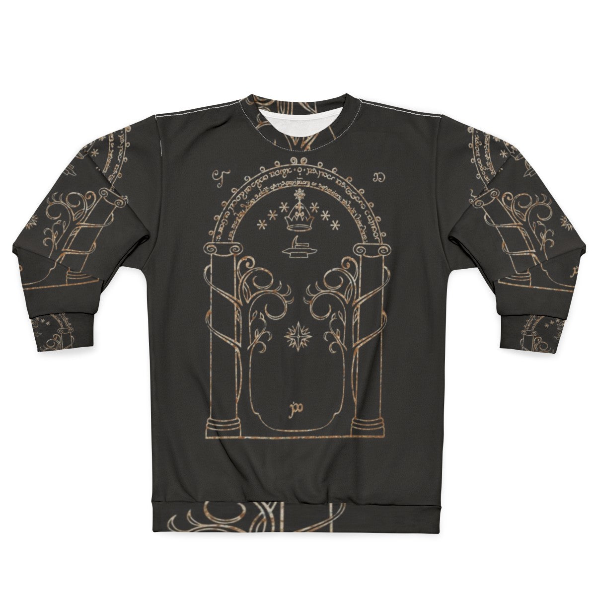 Gates Of Moria Lord Of The Rings Fantasy Sweatshirt